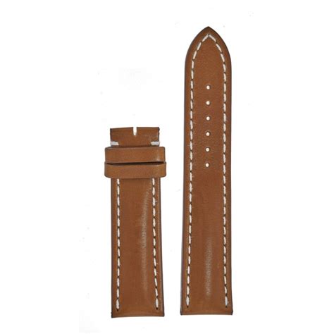 breitling strap calf leather 22mm gold 433x|Breitling straps for sale.